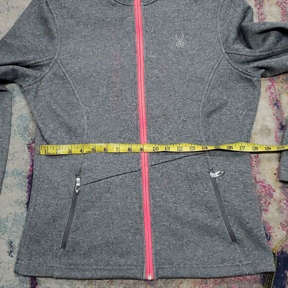 Spyder Core Sweater Full Zip Fleece Lined Jacket or Sweatshirt Size L - Picture 11 of 15